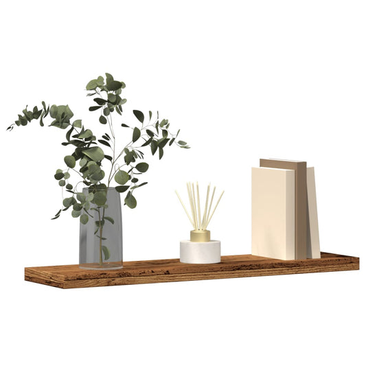 Wall Shelves 4 Pcs Engineered Wood