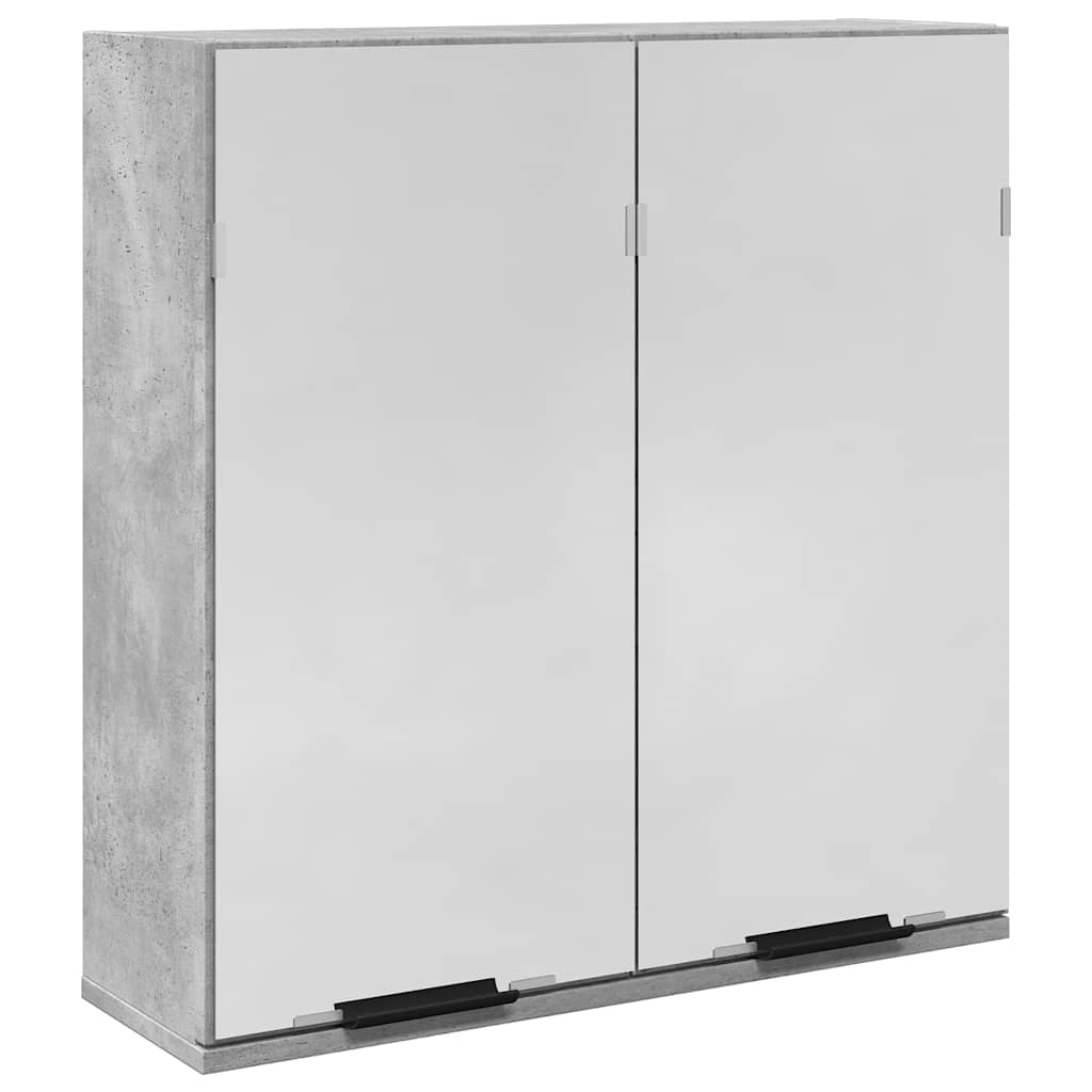 Bathroom Mirror Cabinet 64X20X66.5 Cm Engineered Wood