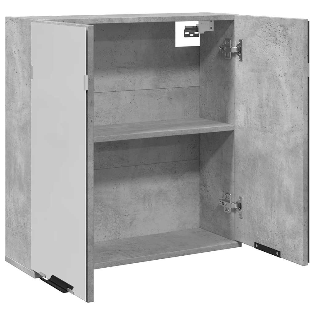 Bathroom Mirror Cabinet 64X20X66.5 Cm Engineered Wood