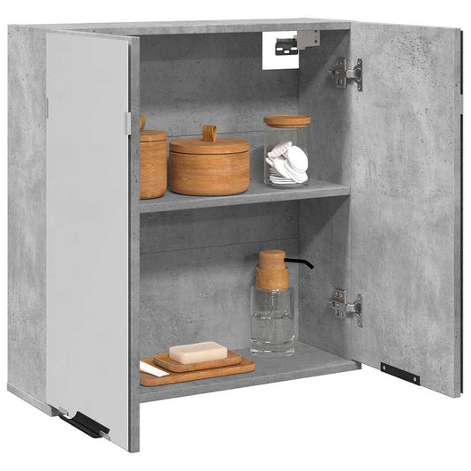 Bathroom Mirror Cabinet 64X20X66.5 Cm Engineered Wood