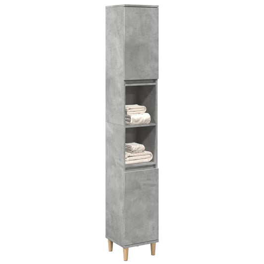 Bathroom Cabinet 30X30X190 Cm Engineered Wood