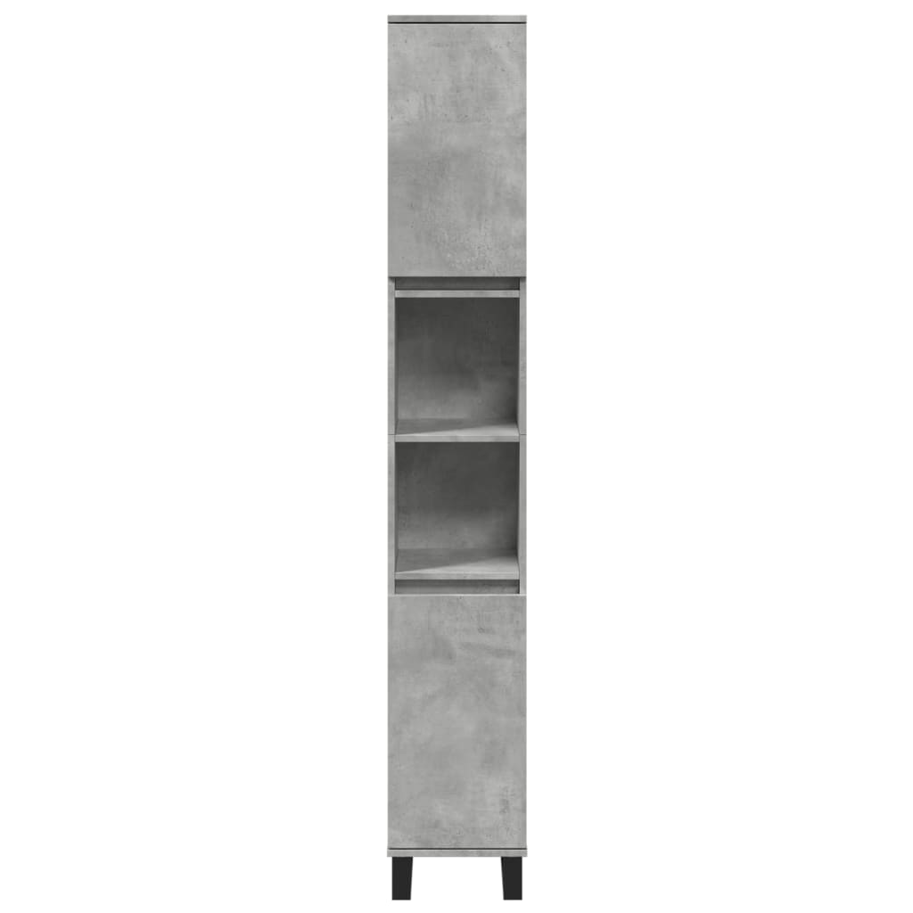 Bathroom Cabinet 30X30X190 Cm Engineered Wood