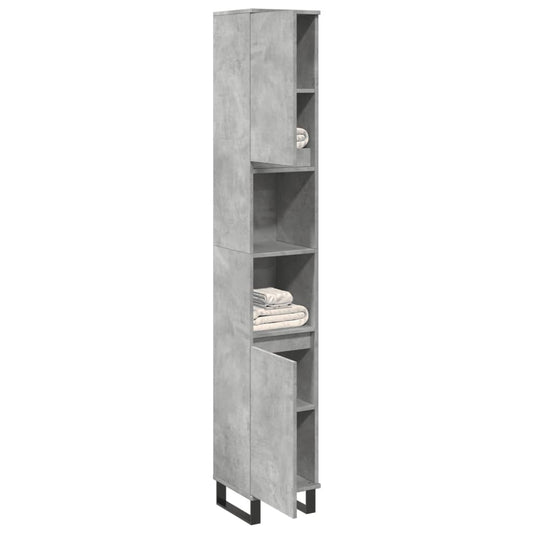 Bathroom Cabinet 30X30X190 Cm Engineered Wood