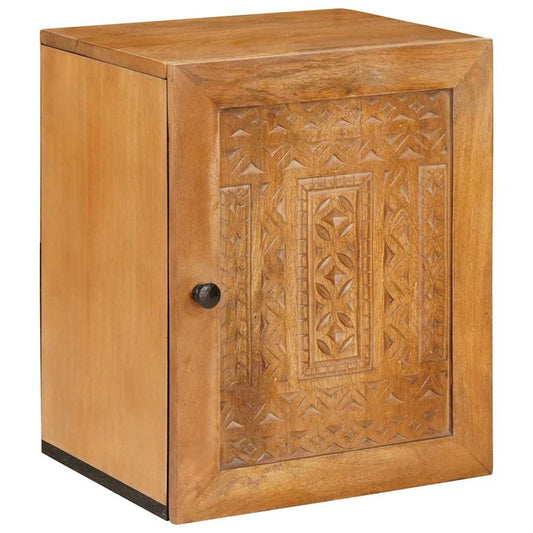 Bathroom Cabinet Wall-Mounted Light Brown 38 X 33.5 X 160 Cm