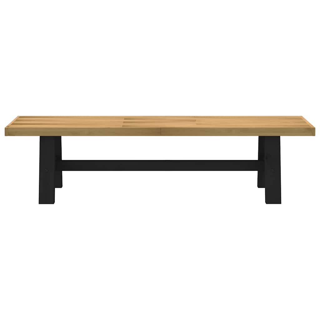 Dining Bench Noain A-Shaped Legs 180X40X45 Cm Solid Wood Pine