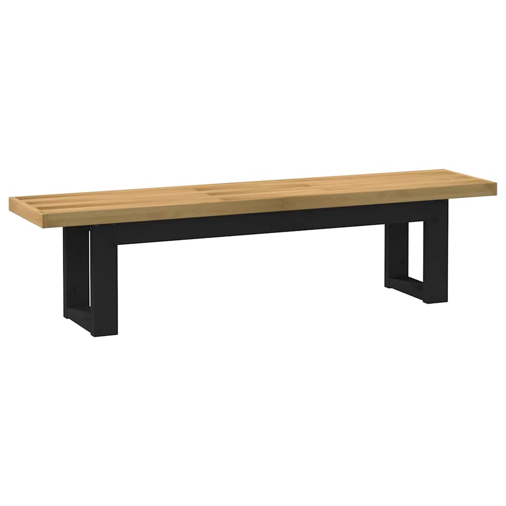 Dining Bench Noain A-Shaped Legs 180X40X45 Cm Solid Wood Pine