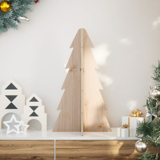 Wooden Christmas Tree For Decoration Solid Wood Pine