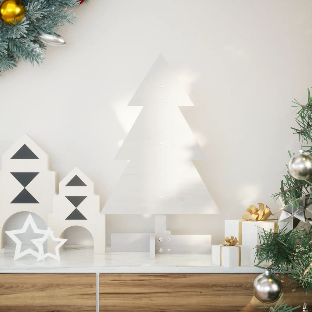 Wooden Christmas Tree For Decoration Solid Wood Pine