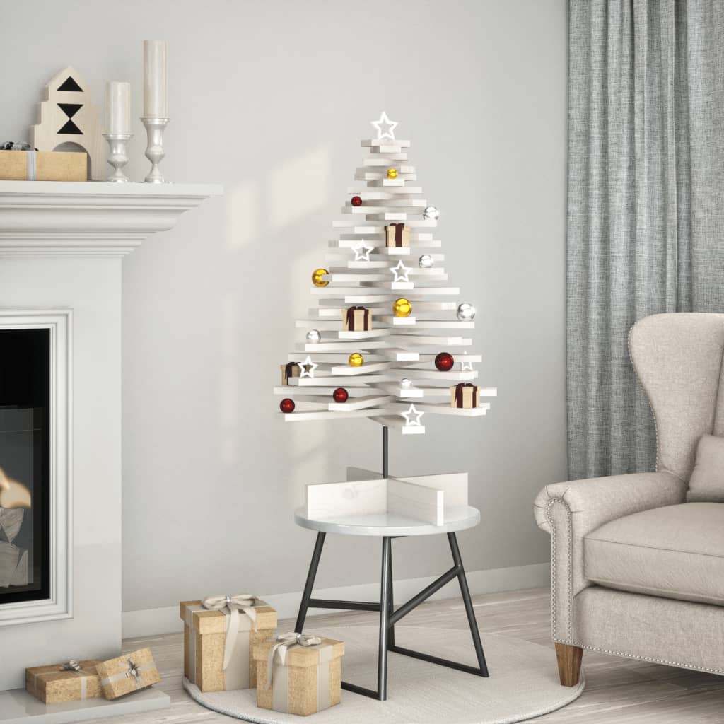 Wooden Christmas Tree For Decoration Solid Wood Pine