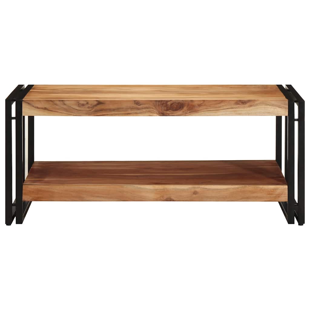 Coffee Table 90X50X38 Cm Solid Wood Acacia