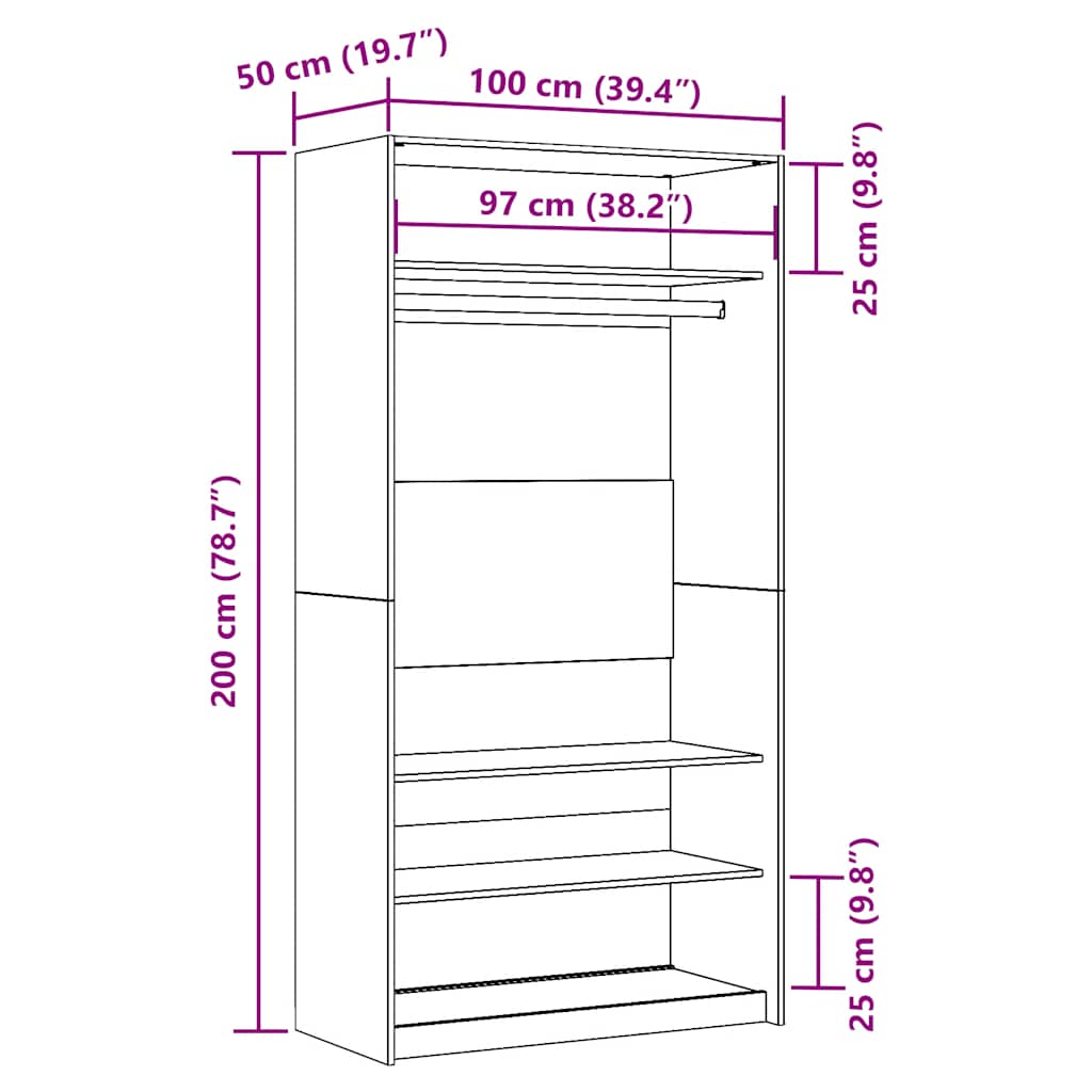 Wardrobe Engineered Wood