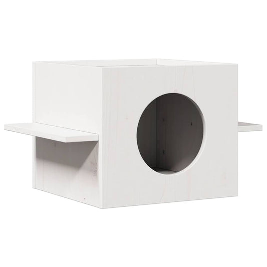 Cat House 51X35X30 Cm Solid Wood Pine