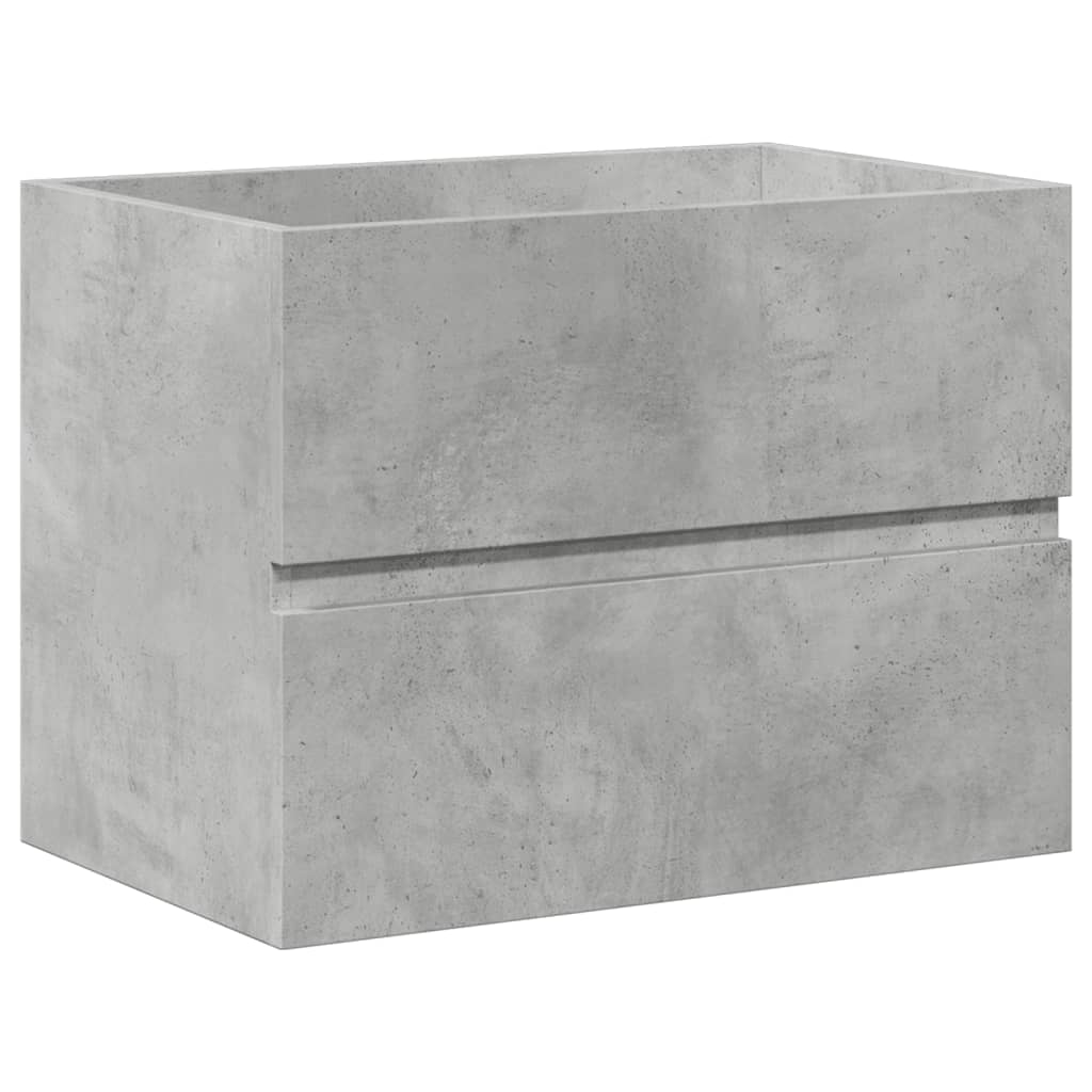 2 Piece Bathroom Furniture Set Engineered Wood