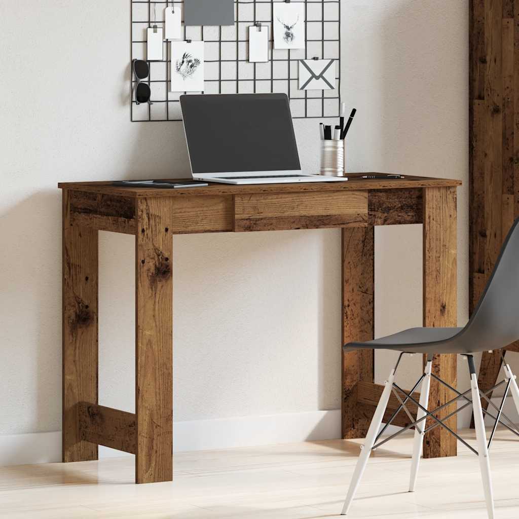 Desk 100X45X75 Cm Engineered Wood