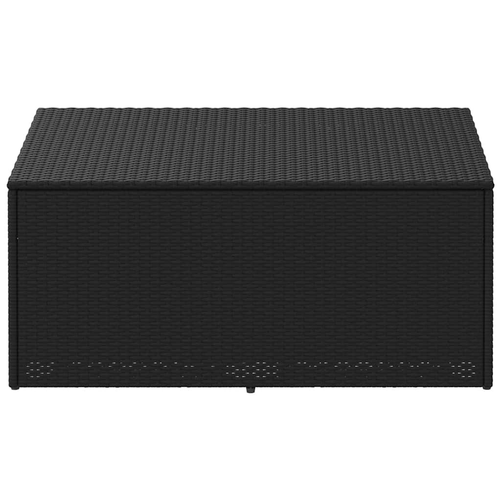 Garden Storage Box Poly Rattan