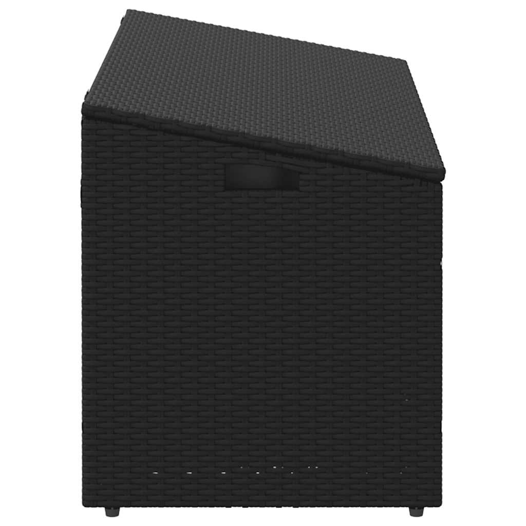 Garden Storage Box Poly Rattan