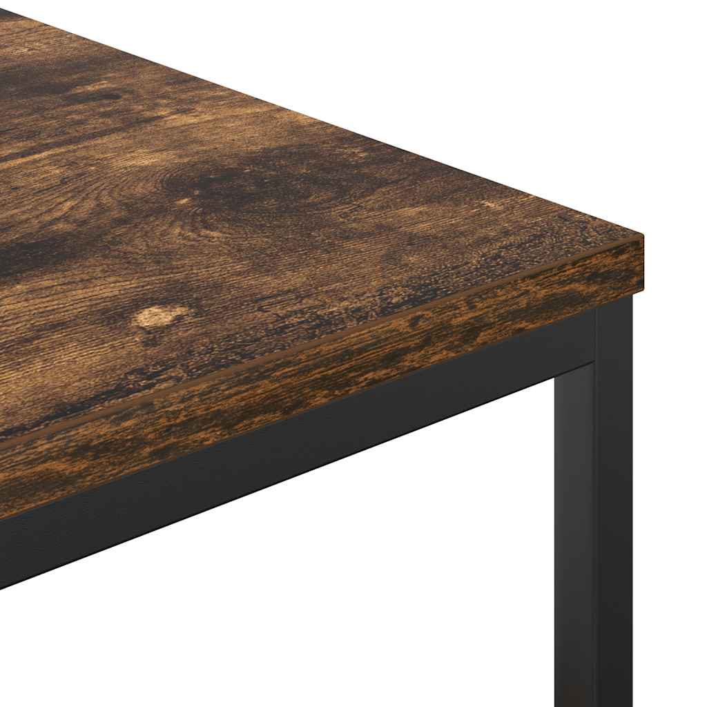 Bathroom Cabinet With Shelves Smoked Oak 36X35X165 Cm