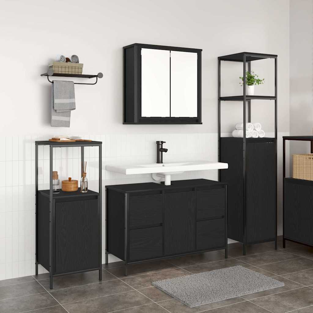 3-Piece Bathroom Furniture Set - Engineered Wood