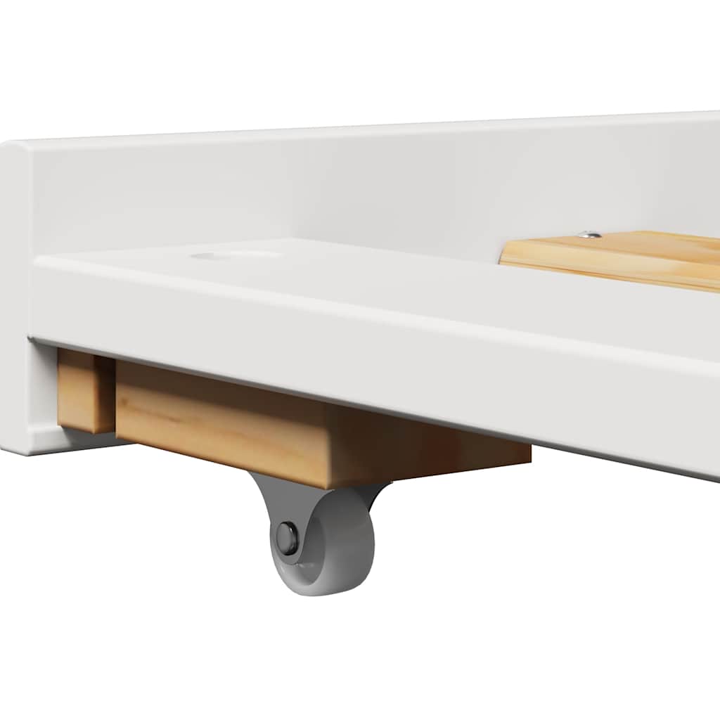 Daybed With Trundle Without Mattress Irun 90X200 Cm