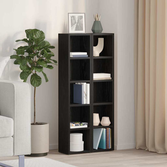 Cd Cabinets 2 Pcs 21X16X93.5 Cm Engineered Wood