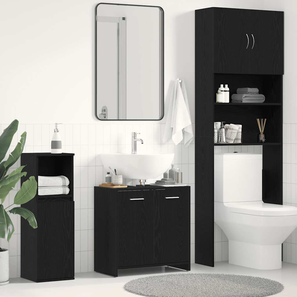 Bathroom Cabinet 60X33X60 Cm Engineered Wood