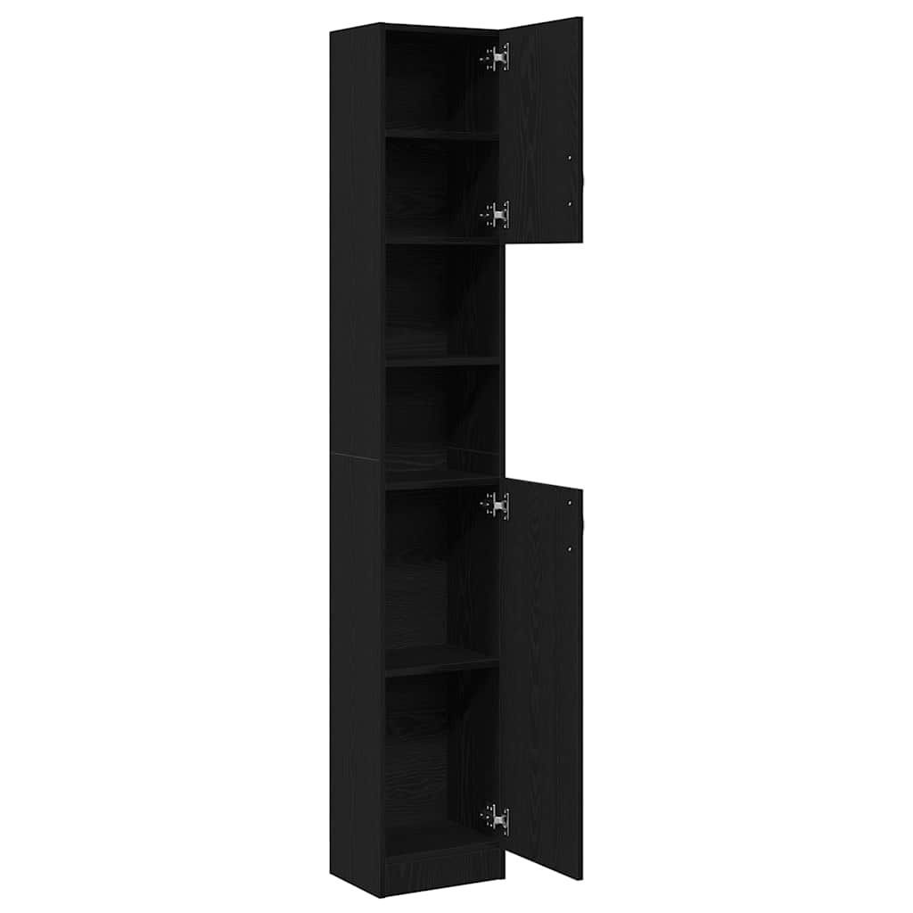 Bathroom Cabinet 32X25.5X190 Cm Engineered Wood