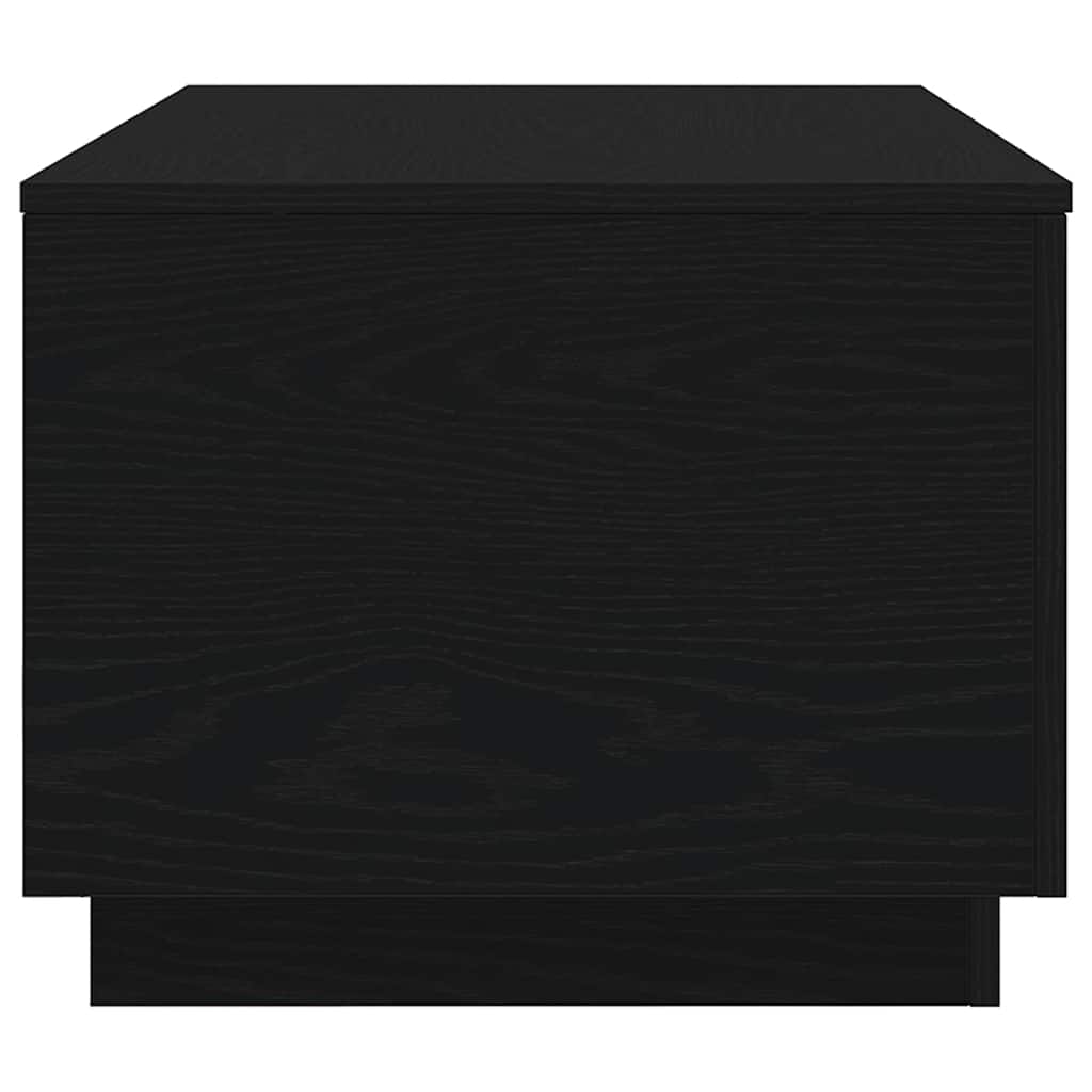 Coffee Table With Led Lights 90X50X40 Cm