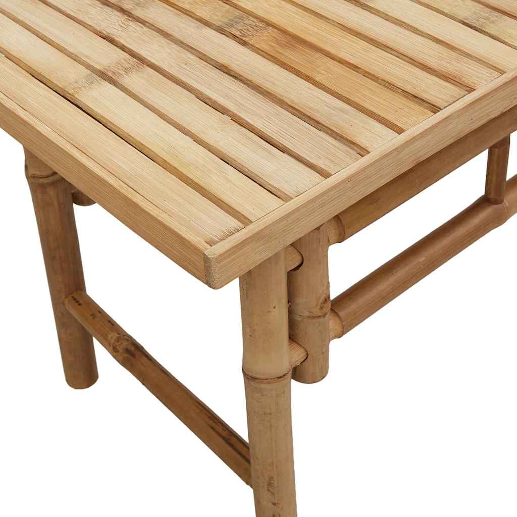 Bench Brown 110 X 38 X 45 Cm Bamboo
