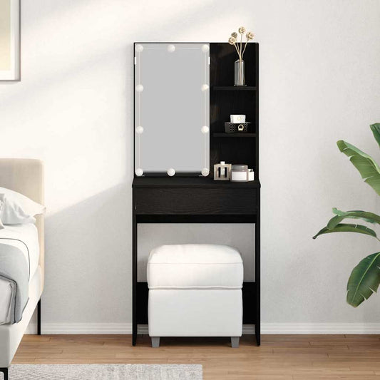 Dressing Table 60 X 40 X 140 Cm Engineered Wood