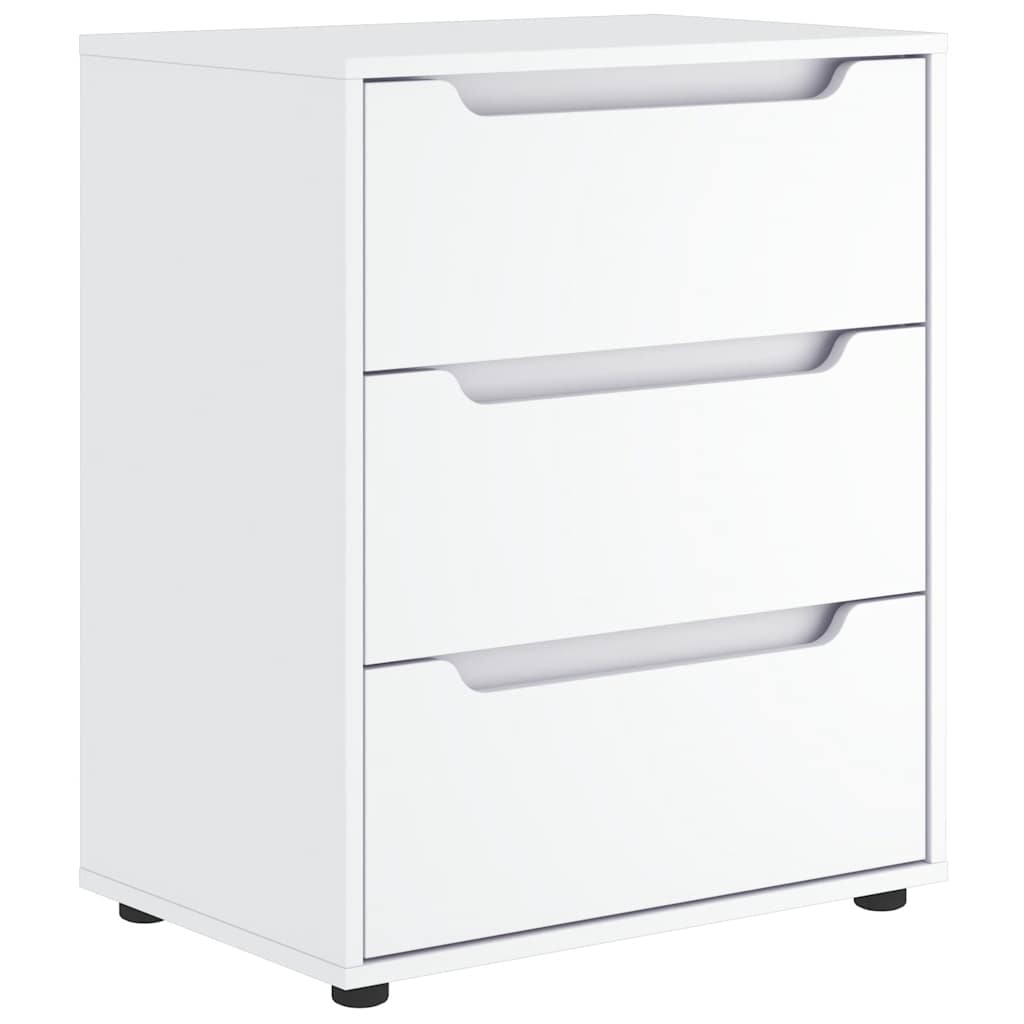Sideboard Visnes White 60X40X73 Cm Engineered Wood