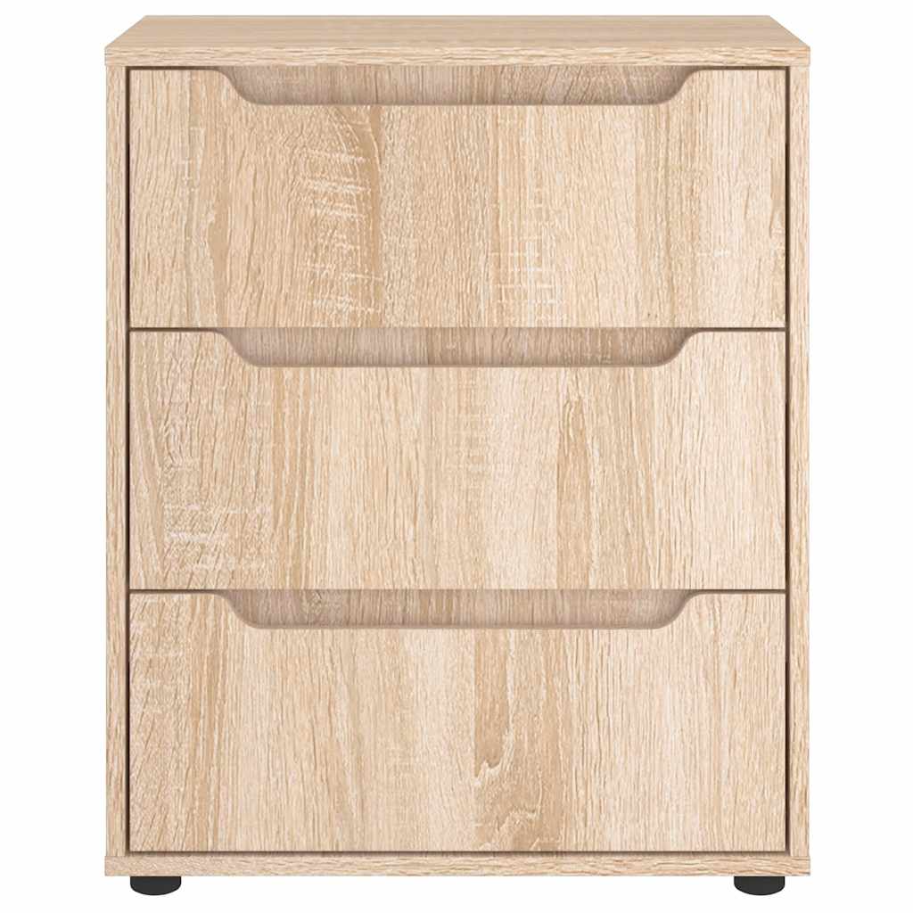 Sideboard Visnes Sonoma Oak 60X40X73 Cm Engineered Wood