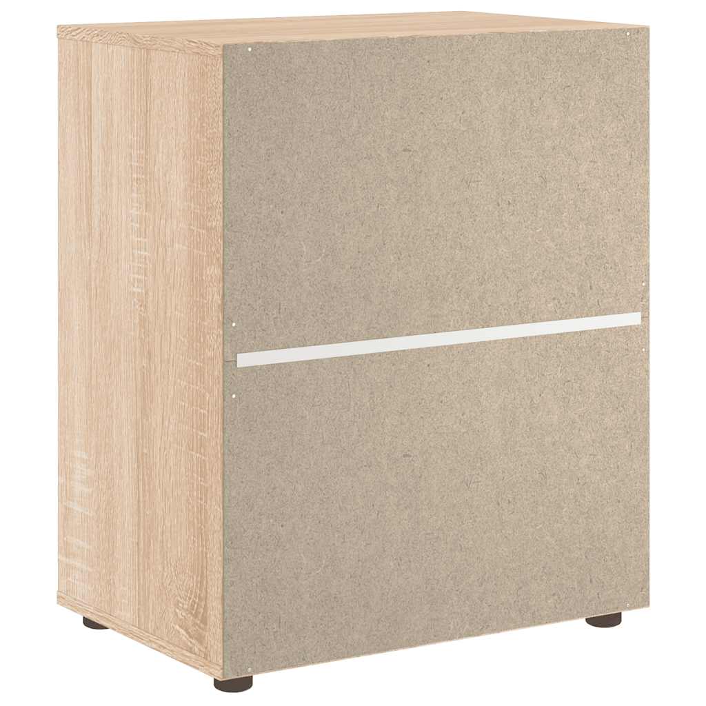 Sideboard Visnes Sonoma Oak 60X40X73 Cm Engineered Wood