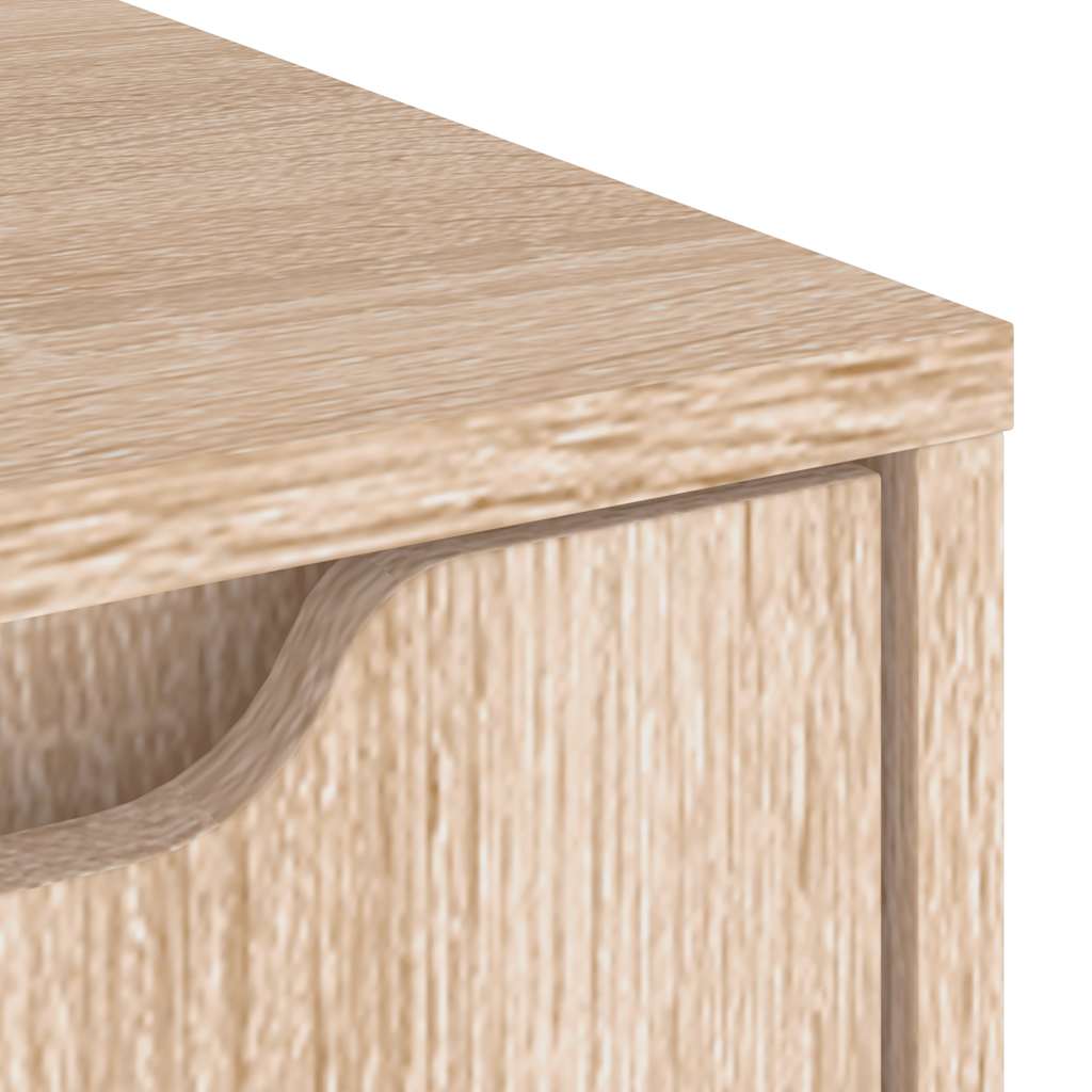 Sideboard Visnes Sonoma Oak 60X40X73 Cm Engineered Wood