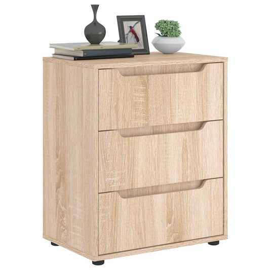 Sideboard Visnes Sonoma Oak 60X40X73 Cm Engineered Wood