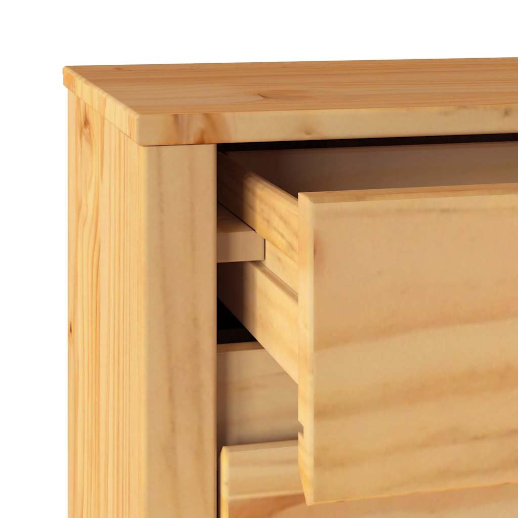 Chest Of Drawers With Drawer Drammen Brown 111 X 43 X 73.5 Cm