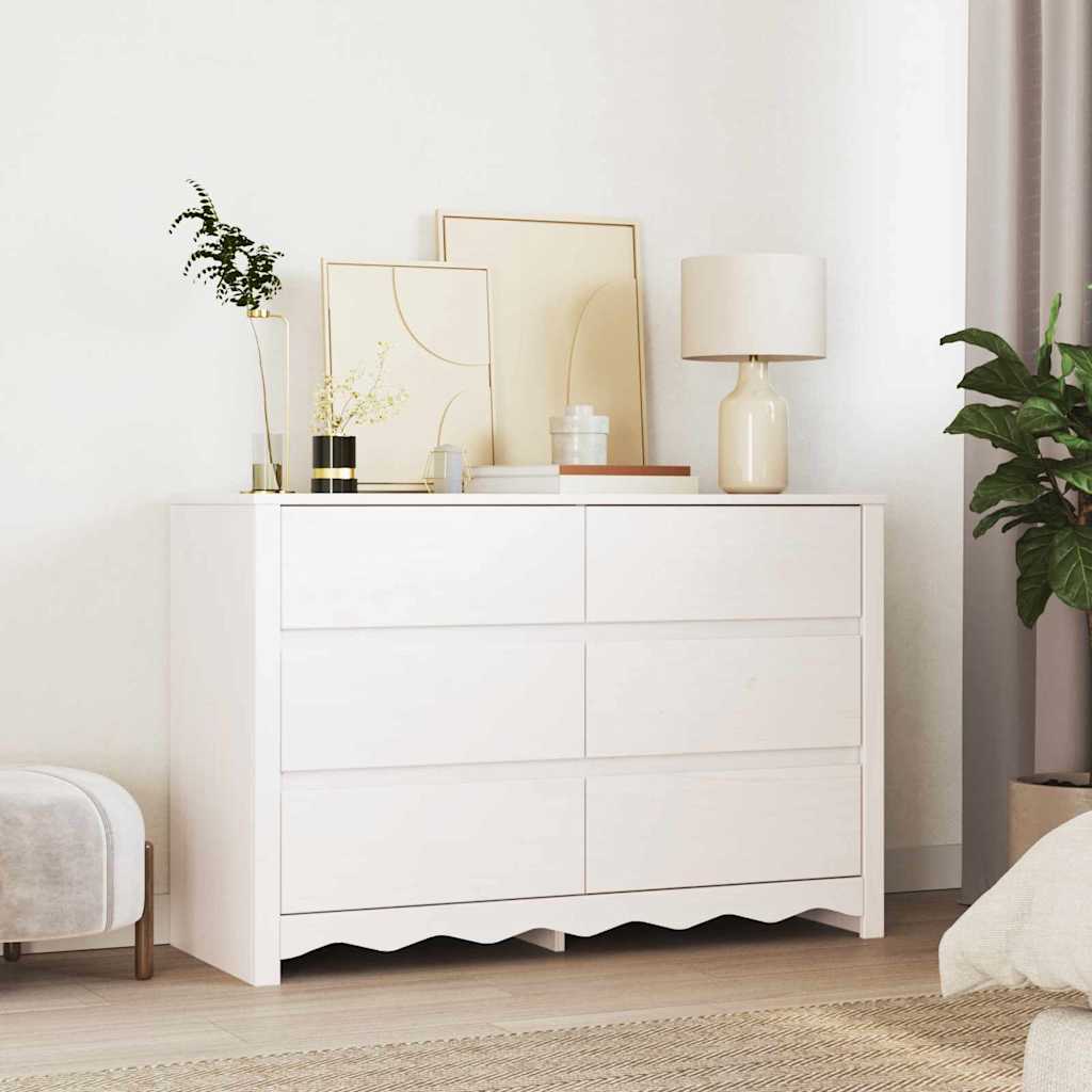 Chest Of Drawers With Drawer Drammen Brown 111 X 43 X 73.5 Cm