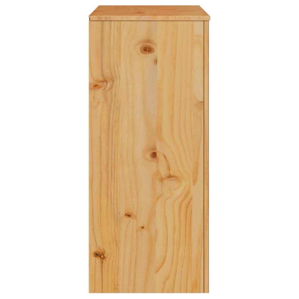 Chest Of Drawers With Drawer Drammen Brown 76.5 X 40 X 91 Cm