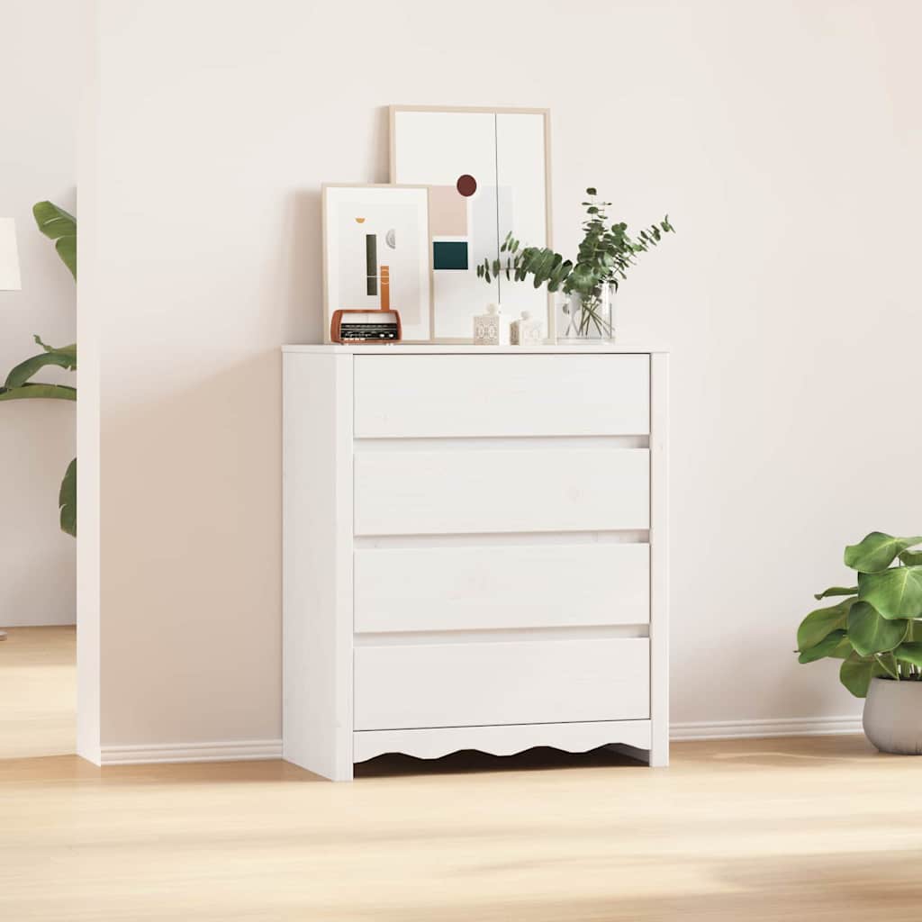 Chest Of Drawers With Drawer Drammen Brown 76.5 X 40 X 91 Cm