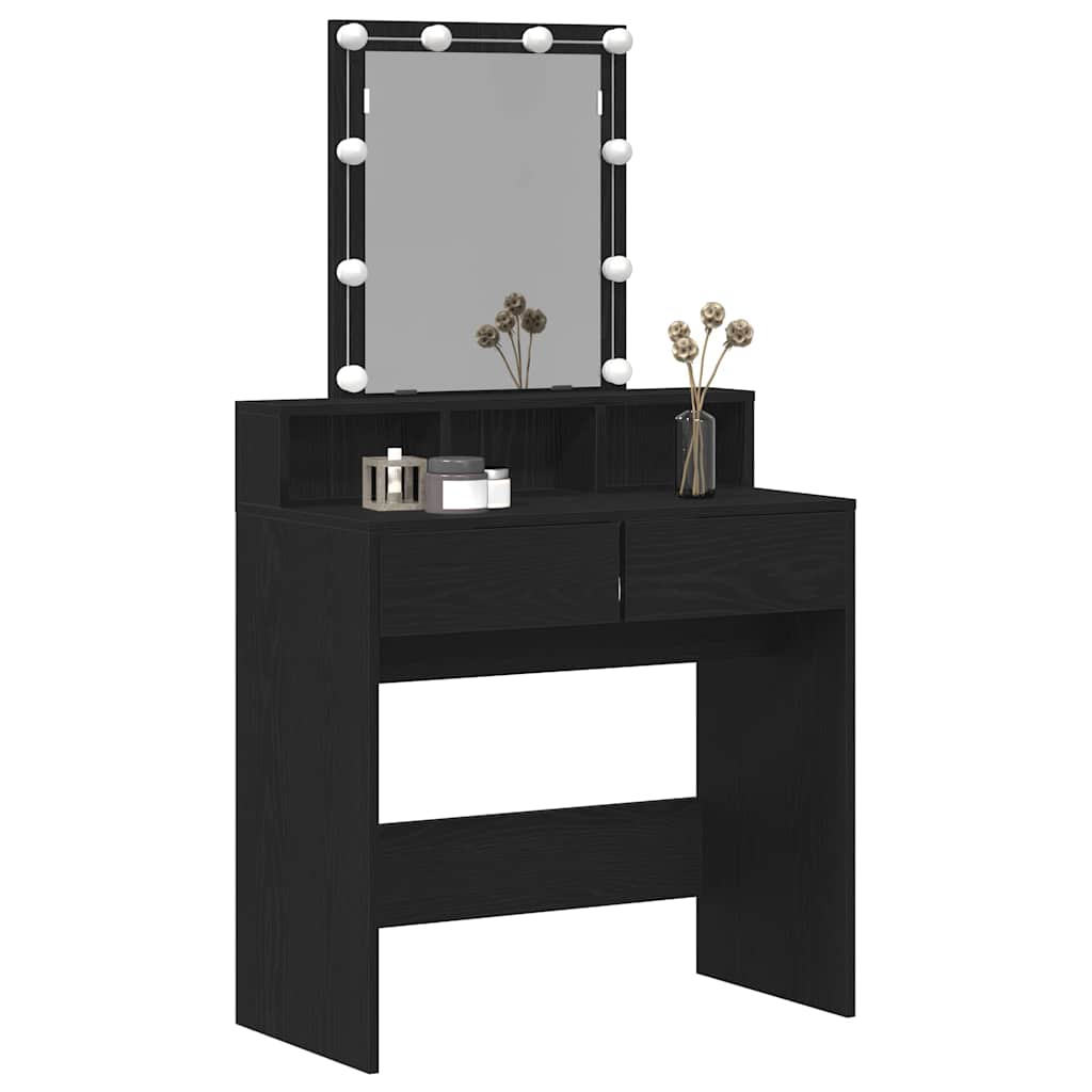 Dressing Table 80 X 41 X 144.5 Cm Engineered Wood