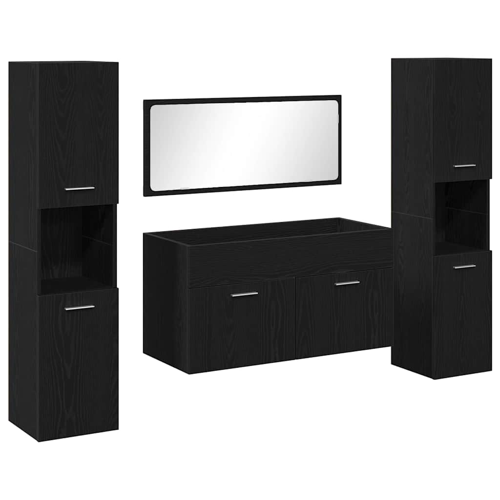 Bathroom Furniture Set 4 Pcs 41 X 38.5 X 46 Cm