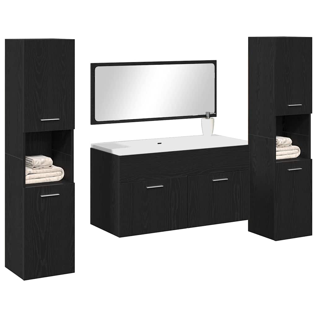 Bathroom Furniture Set 4 Pcs 41 X 38.5 X 46 Cm