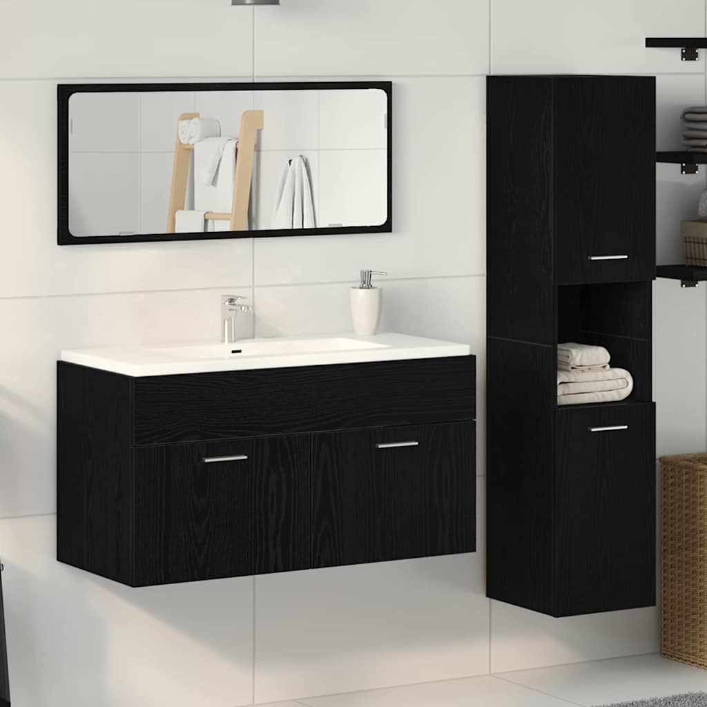 Bathroom Furniture Set 3 Pcs 60 X 38.5 X 46 Cm