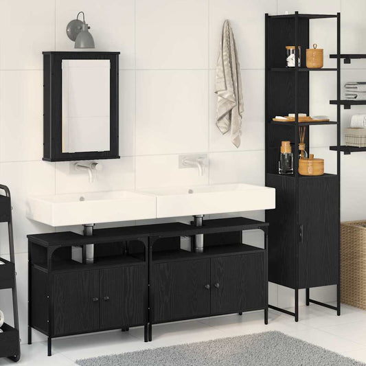 Bathroom Furniture Set 4 Pcs 33 X 33 X 185.5 Cm