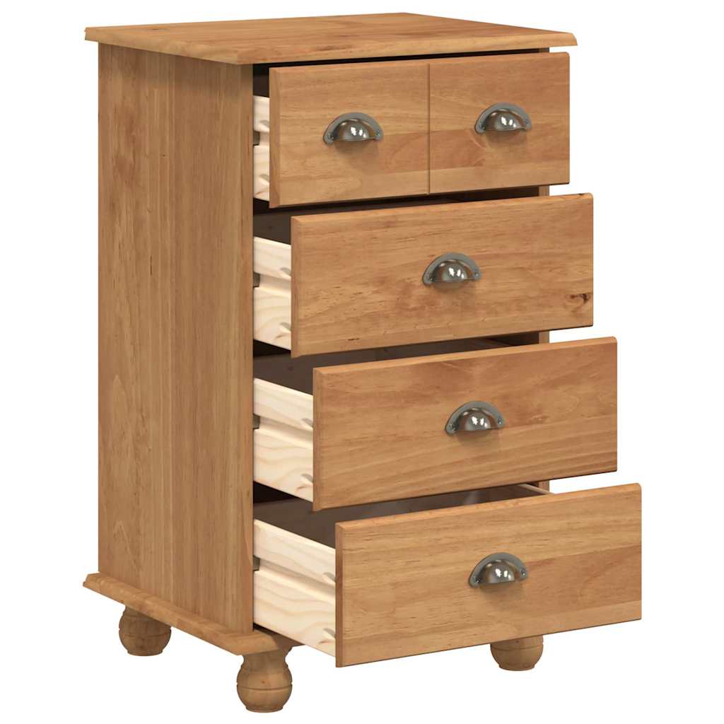 Chest Of Drawer Askim 45.8 X 40 X 79 Cm Solid Pine Wood