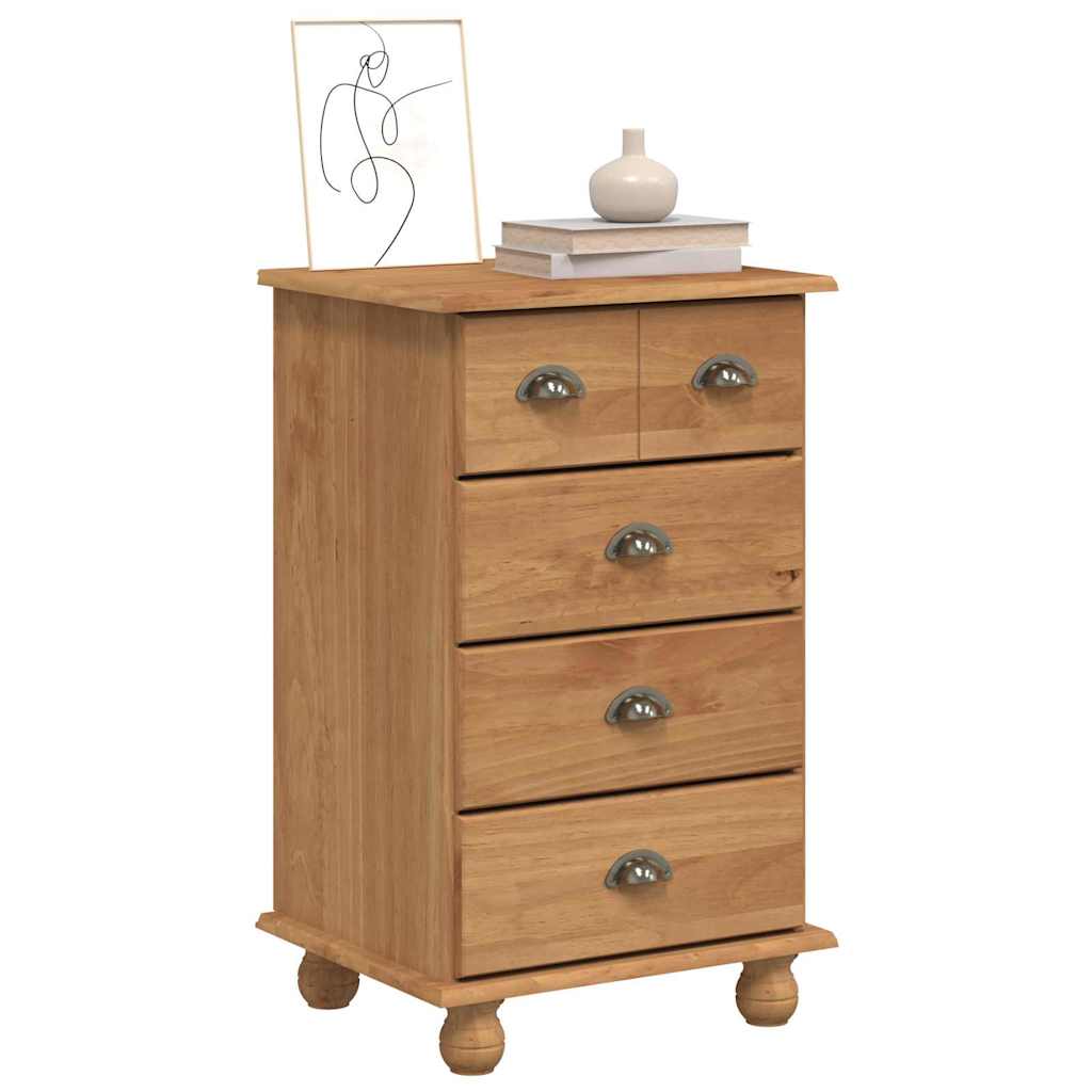 Chest Of Drawer Askim 45.8 X 40 X 79 Cm Solid Pine Wood