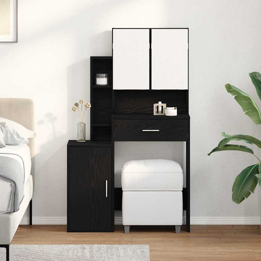 Dressing Table 80 X 35 X 132 Cm Engineered Wood