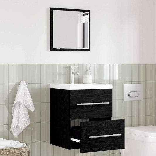 Bathroom Cabinet With Drawer 41 X 38.5 X 48 Cm Engineered Wood
