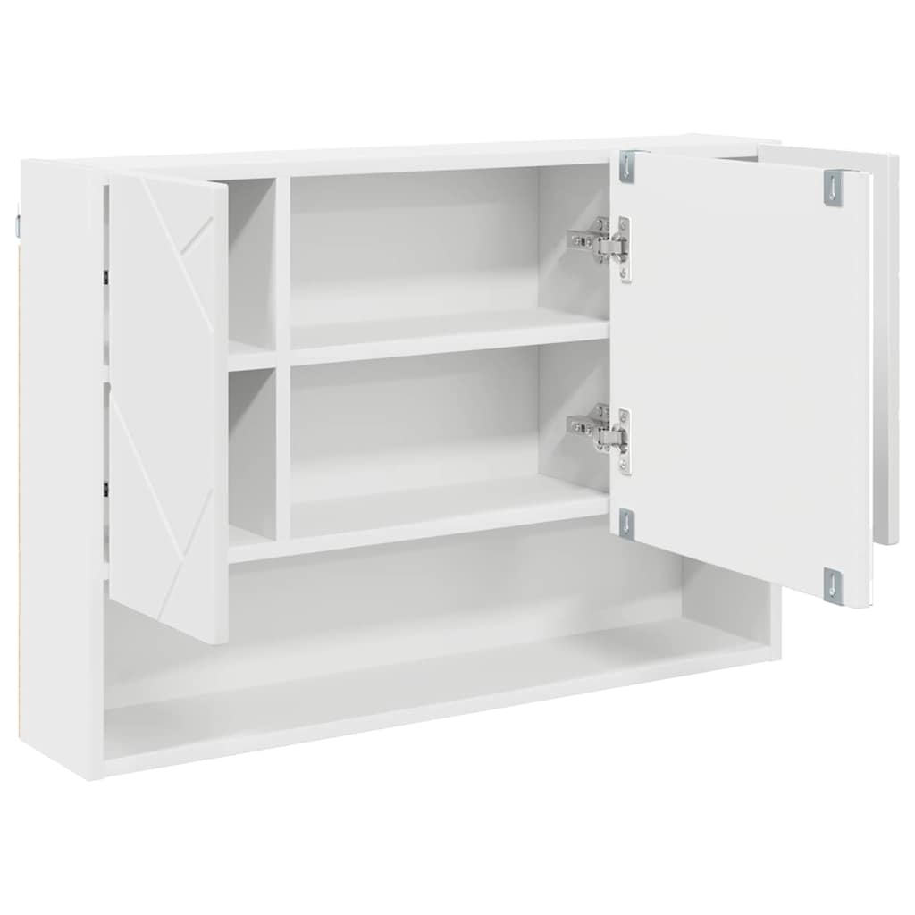 Bathroom Furniture Set With Shelf 3 Pcs 76.5 X 35 X 64 Cm