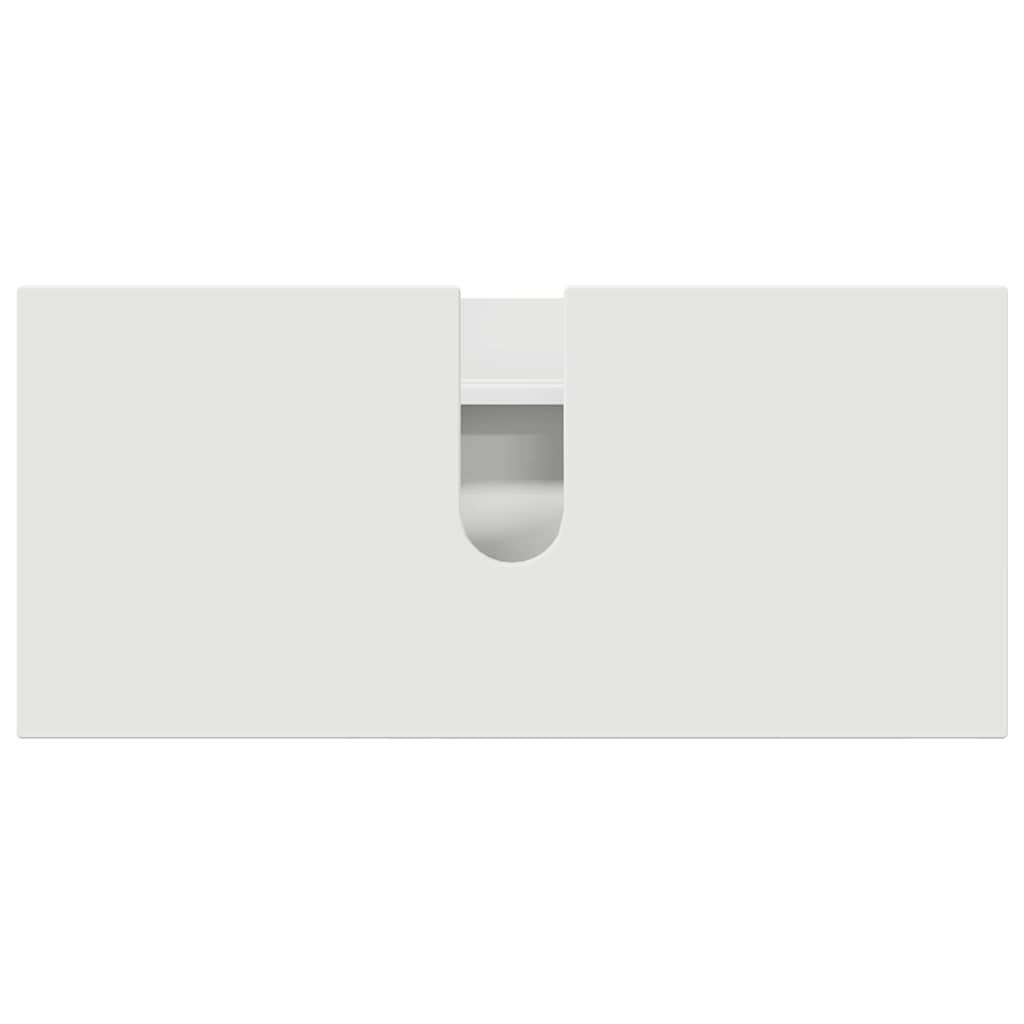 Bathroom Furniture Set With Shelf 3 Pcs 76.5 X 35 X 64 Cm