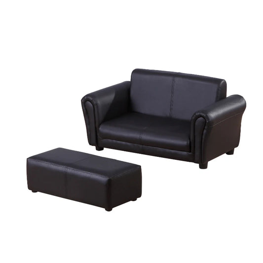 2 Seater Children Sofa, Black